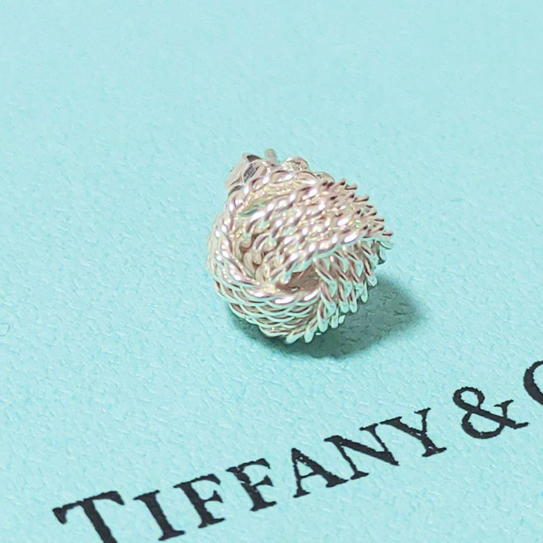 Tiffany サマセット ピアス 片耳のみ メッシュピアス 極美品