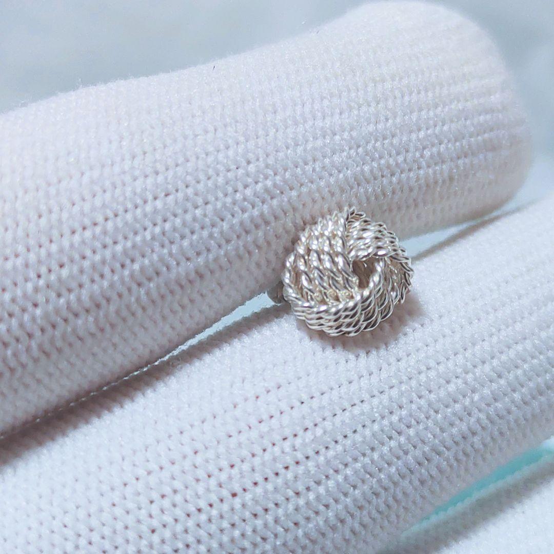 Tiffany サマセット ピアス 片耳のみ メッシュピアス 極美品