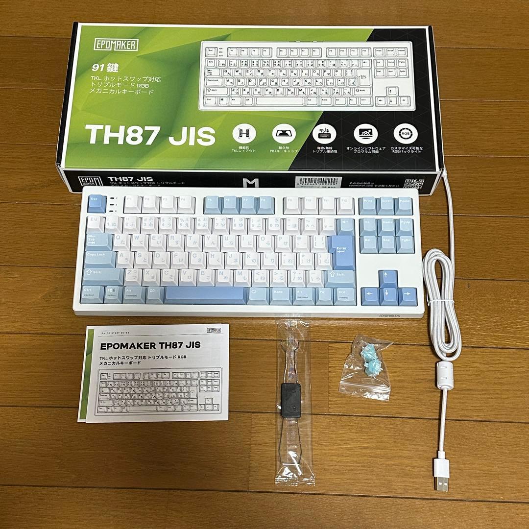 EPOMAKER TH87 JIS 日本語配列 メカニカルキーボード