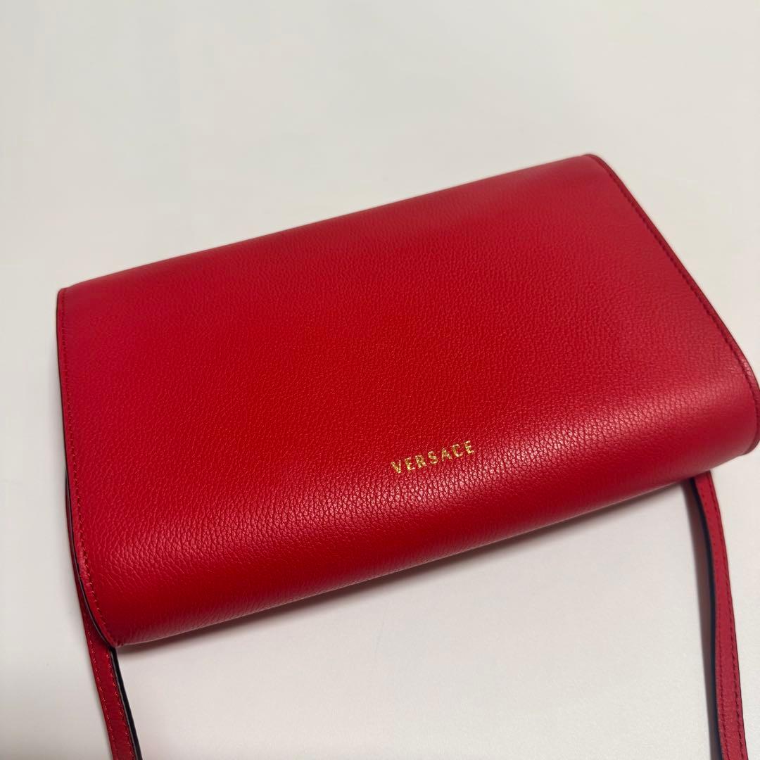 VERSACE ショルダーバッグ メデューサ レザー クロスボディ