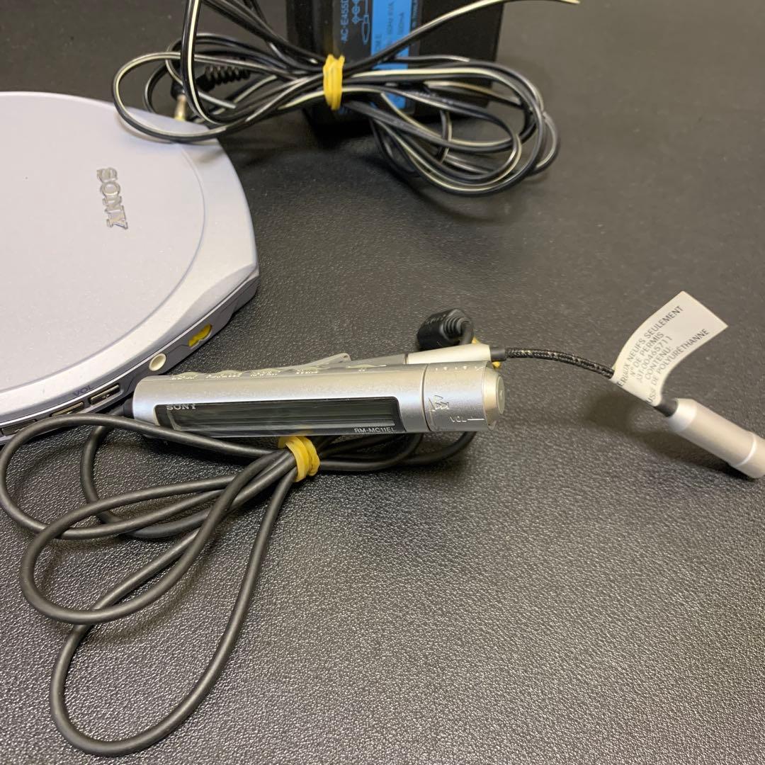 SONY WALKMAN ポータブルCDプレイヤー D-E999 動作確認済み