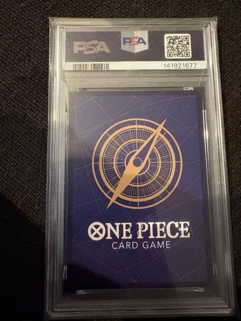 英語版ワンピースカード　エース　ルフィ　サボ　PSA10 3連番　3周年記念