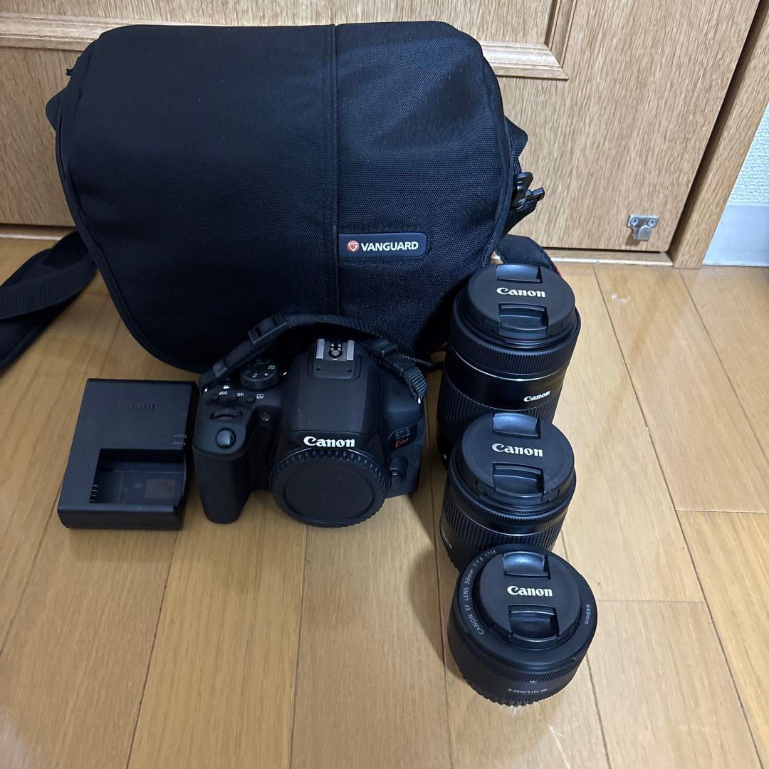 Canon デジタル一眼レフカメラ レンズ3本セット