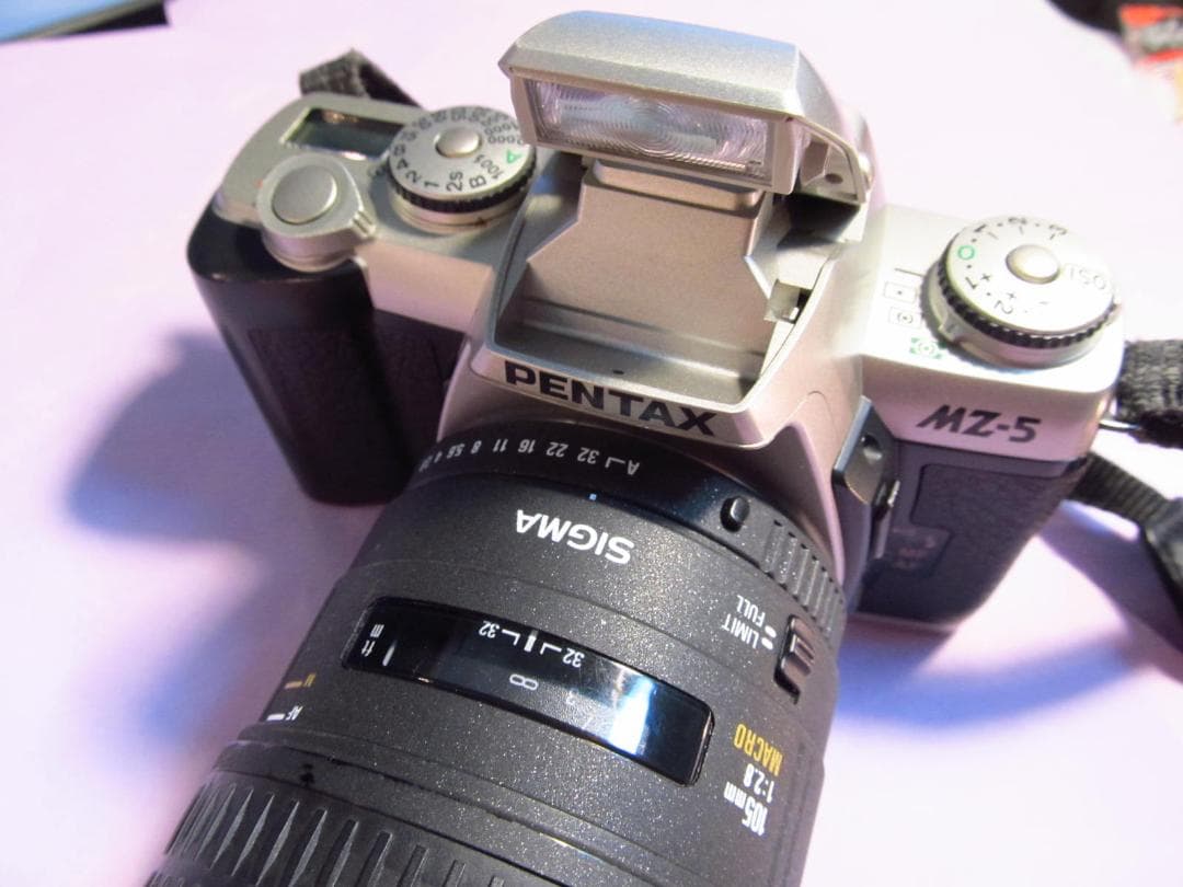 pentax mz-5 sigma 105mm f2.8 EX macro+標準