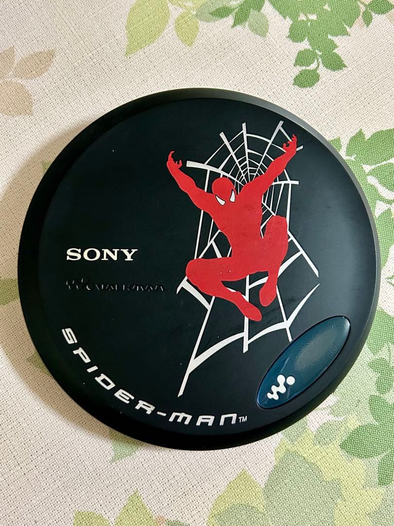 SONY D-EJ775 スパイダーマンデザイン ポータブルCDプレーヤー