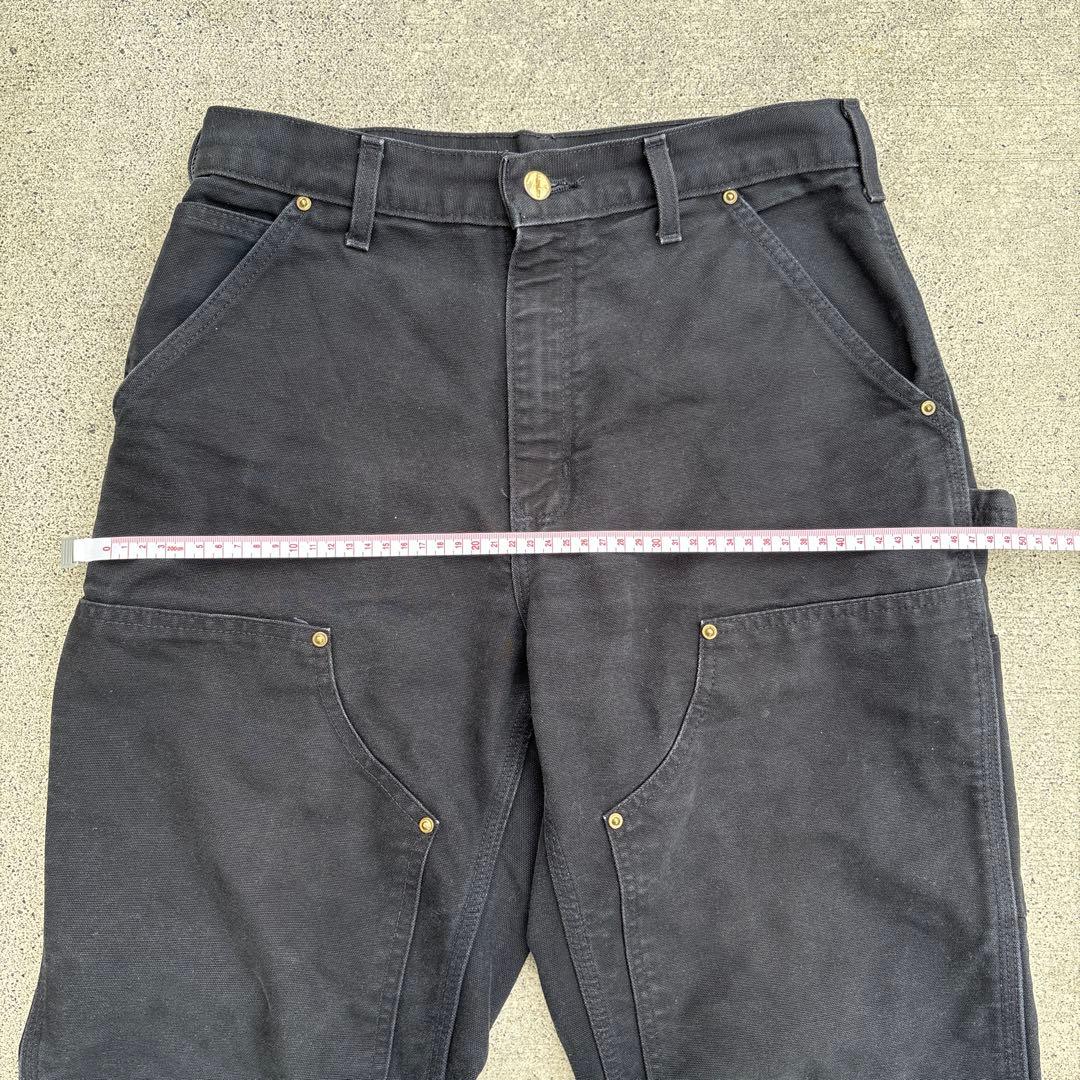 USA製カーハート ダブルニー ペインターパンツ 黒 B01
