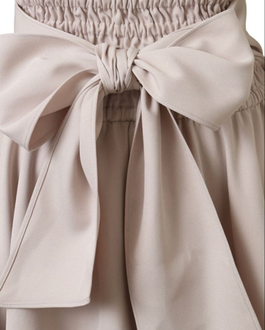 リズリサ　LIZ LISA リボンボリュームフレアスカート