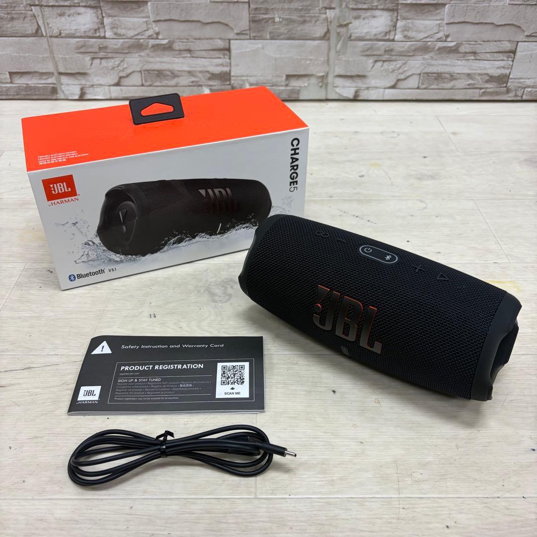美品 JBL CHARGE5 Bluetooth ワイヤレススピーカー ①