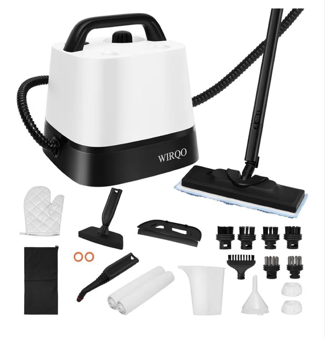 スチームクリーナー　24個のアタッチメント付き 多目的スチーム　モップ 畳