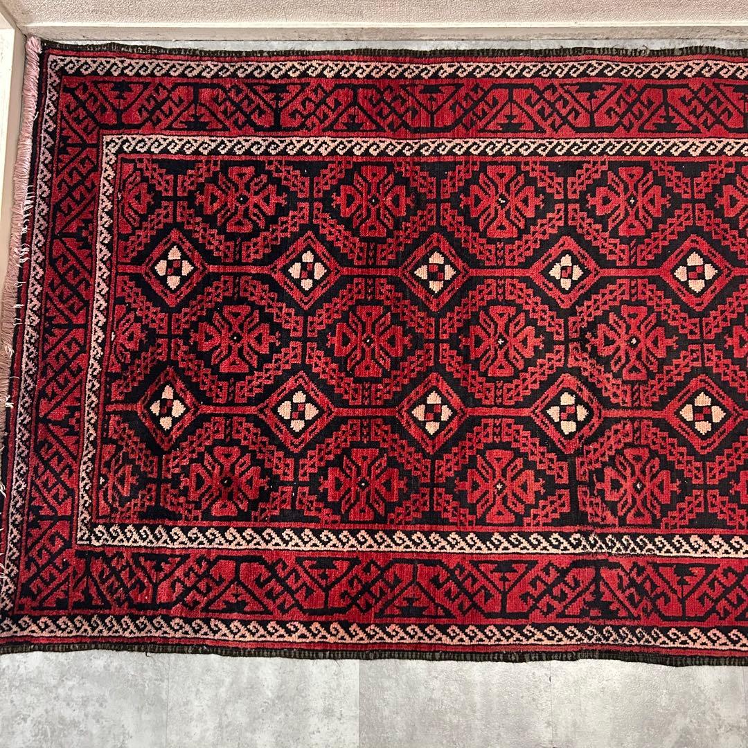 【1980's vintage】294cm × 107cm 大判ペルシャ絨毯