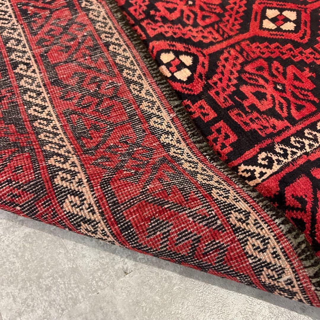 【1980's vintage】294cm × 107cm 大判ペルシャ絨毯