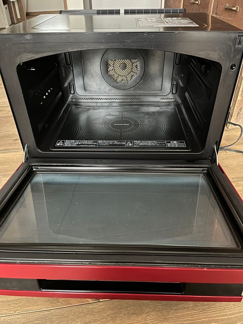 TOSHIBA ER-RD3000JR 赤色 電子レンジ　オーブンレンジ　グリル