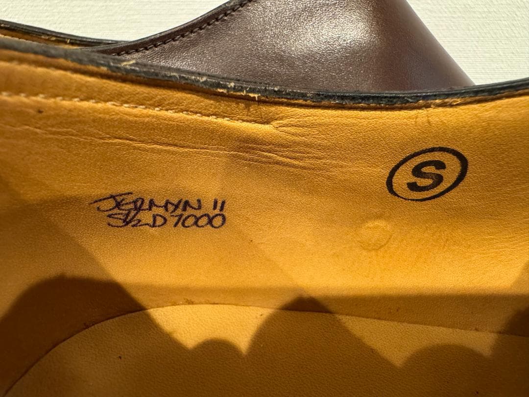 美品【ジョンロブ JOHN LOBB】JERMYN Ⅱ 5 1/2 D 7000