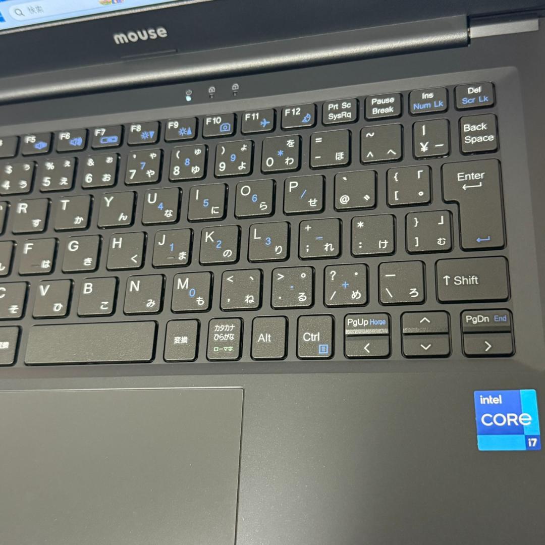 ★第11世代Corei7★ メモリ32GB 2021年製 Mouse F92