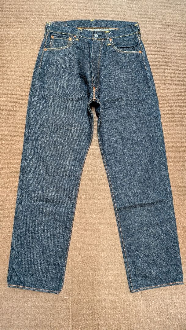 EVISU No.2 2001 33×35 虎耳 未使用 日本製 ワンウォッシュ