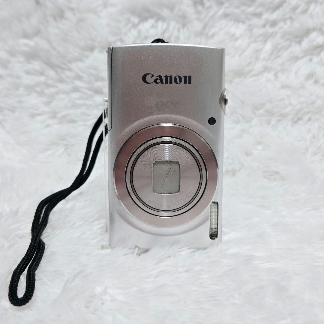 美品 Canon IXY180 シルバー 動作確認済 説明書 充電器 人気