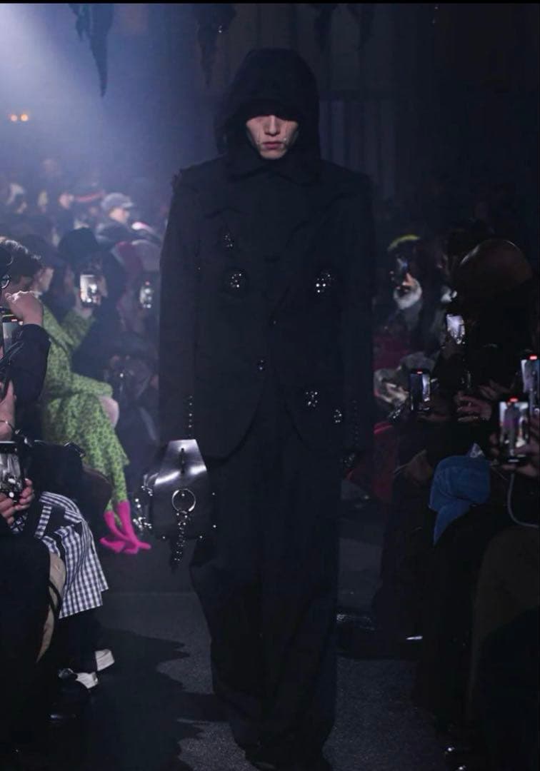 MASU WIDE TROUSERS／ワイドスラックス　BLACK 24aw