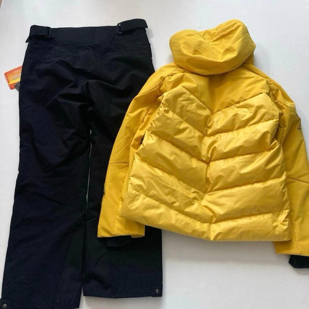 【新品タグ付】phenix スキーウェア上下セット ハイブリッドレガシー 黄×黒
