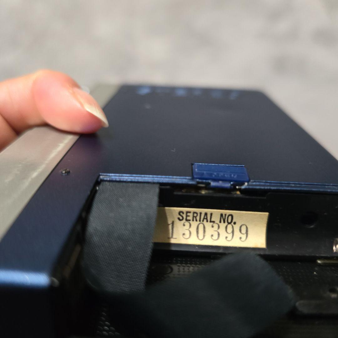 SONY カセットプレーヤー 青 黒 ケース付き