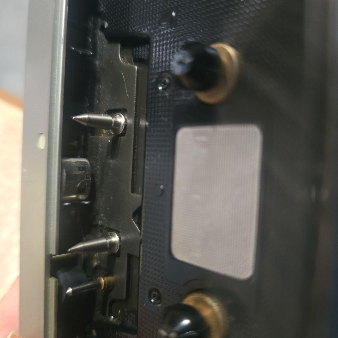 SONY カセットプレーヤー 青 黒 ケース付き