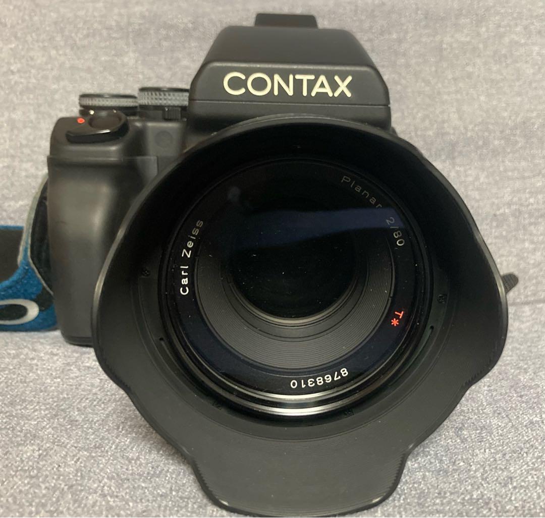 CONTAX 645 フィルムカメラ planar t*80mm f2