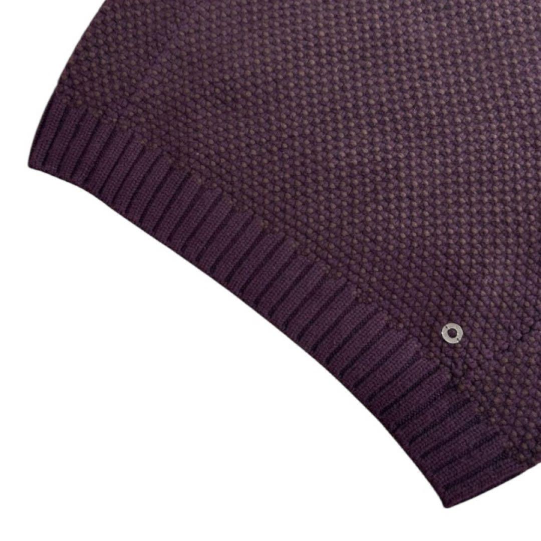 わねこ様希少美品✨ロロピアーナ ベビーカシミア ニット 紫 S高級素材イタリア製