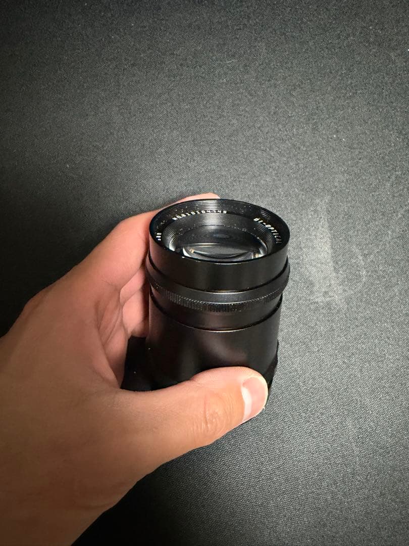 バブルボケレンズ　100mm F2.8 M42 単焦点レンズ