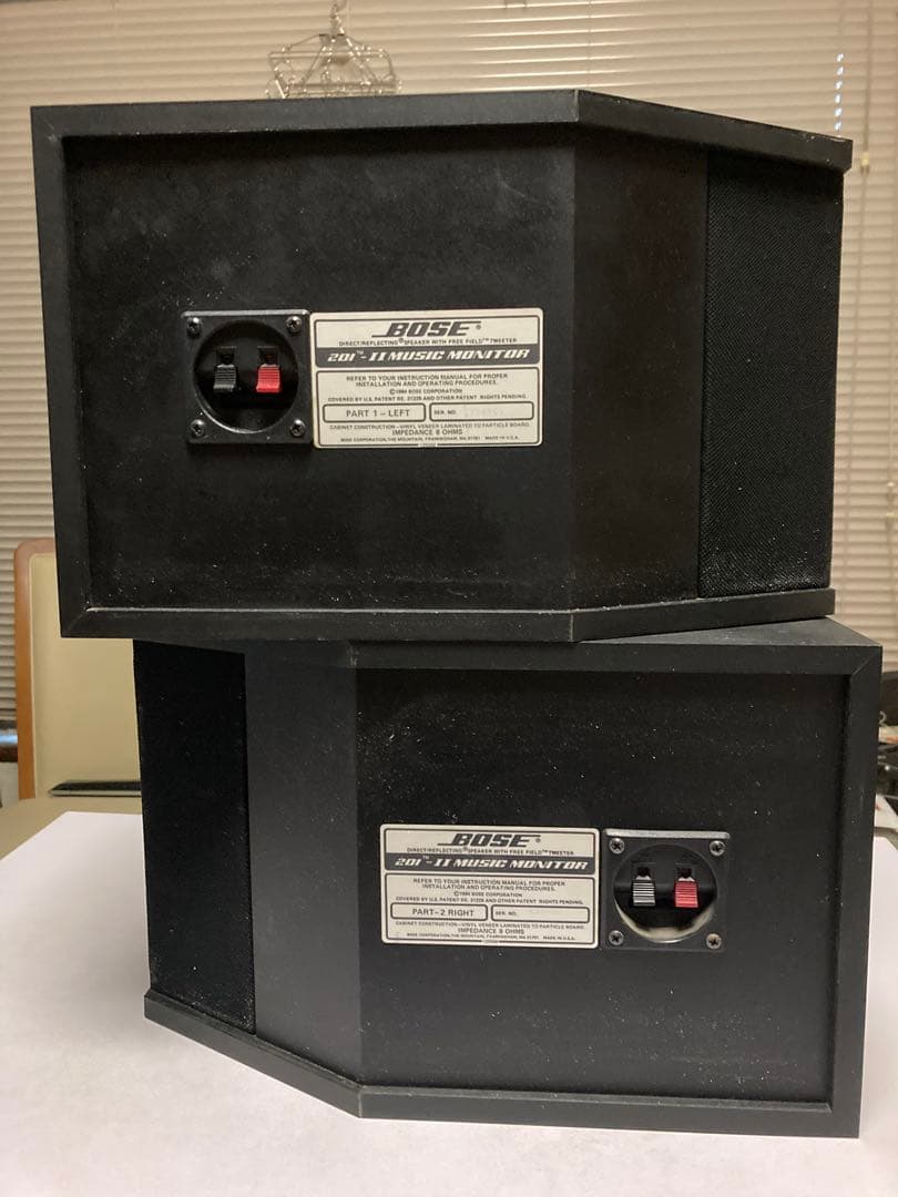 BOSE 201-Ⅱ MUSIC MONITOR 2個セット オーディオ機器