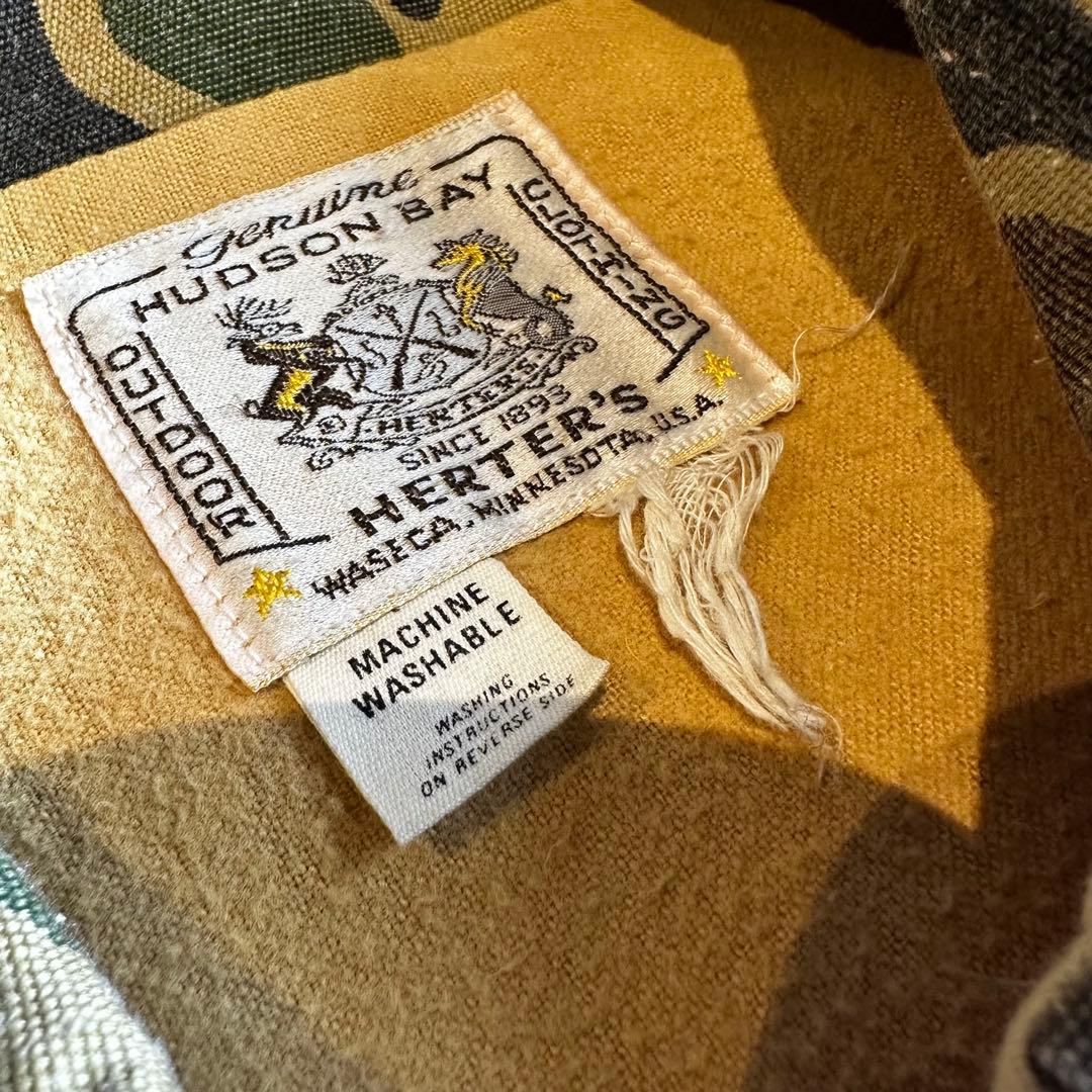 希少 60s-70s HERTER'S ダックハンターカモ ジャケット USA製