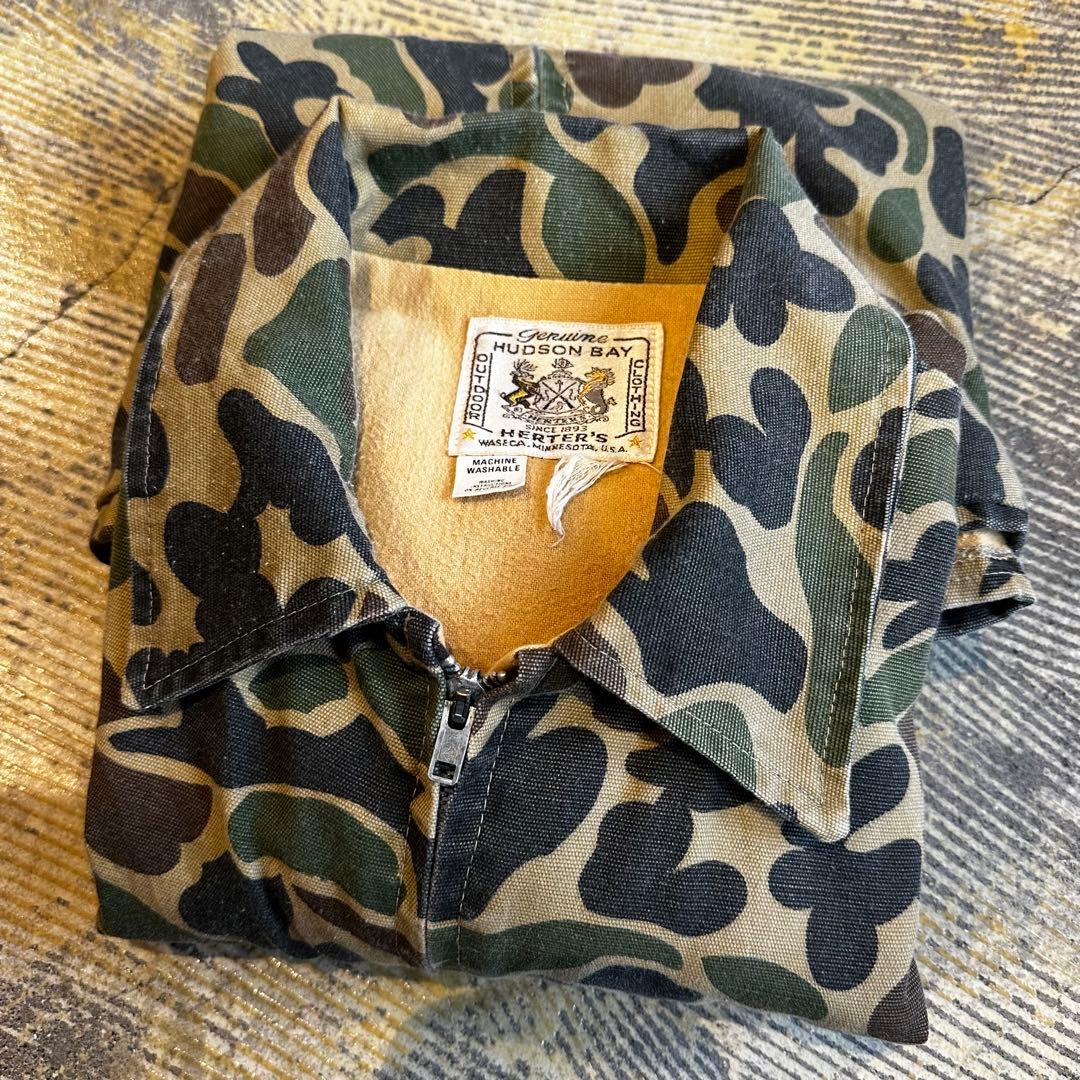 希少 60s-70s HERTER'S ダックハンターカモ ジャケット USA製