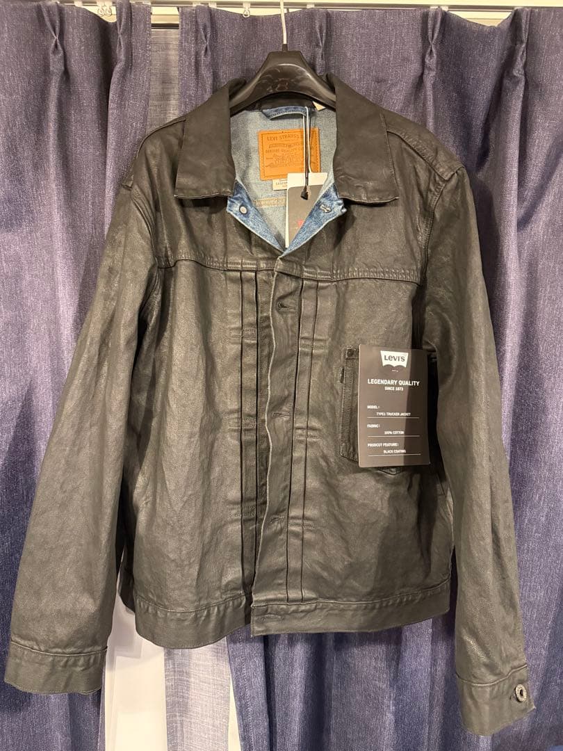 【XL】LEVI'S x BIOTOP 26SS Trucker Black