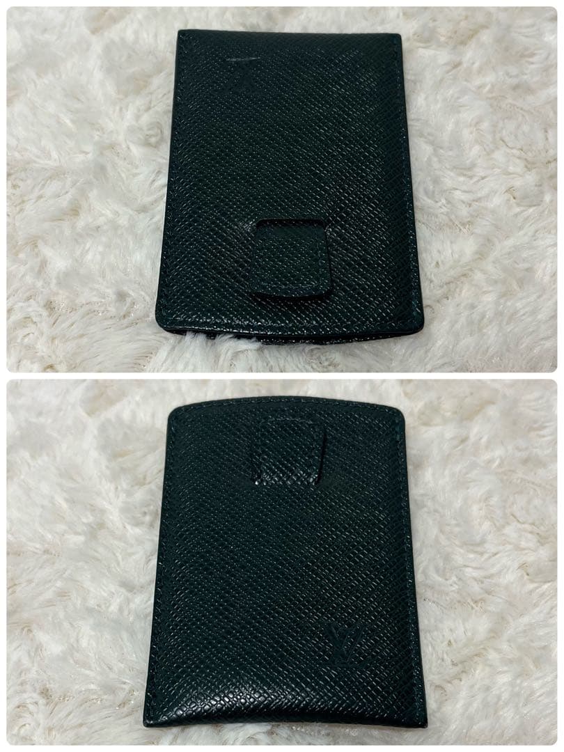 ルイヴィトン タイガ カードケース 名刺入れ ID ダークグリーン 箱付