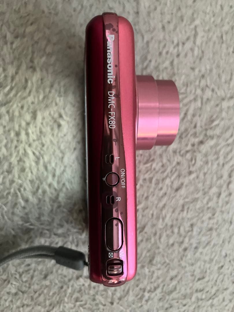 LUMIX コンパクトデジタルカメラ（DMC-FX80） 人気のピンク