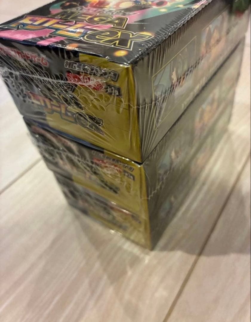 【シュリンク付き】ポケモンカードゲーム MEGAドリームex 3BOX