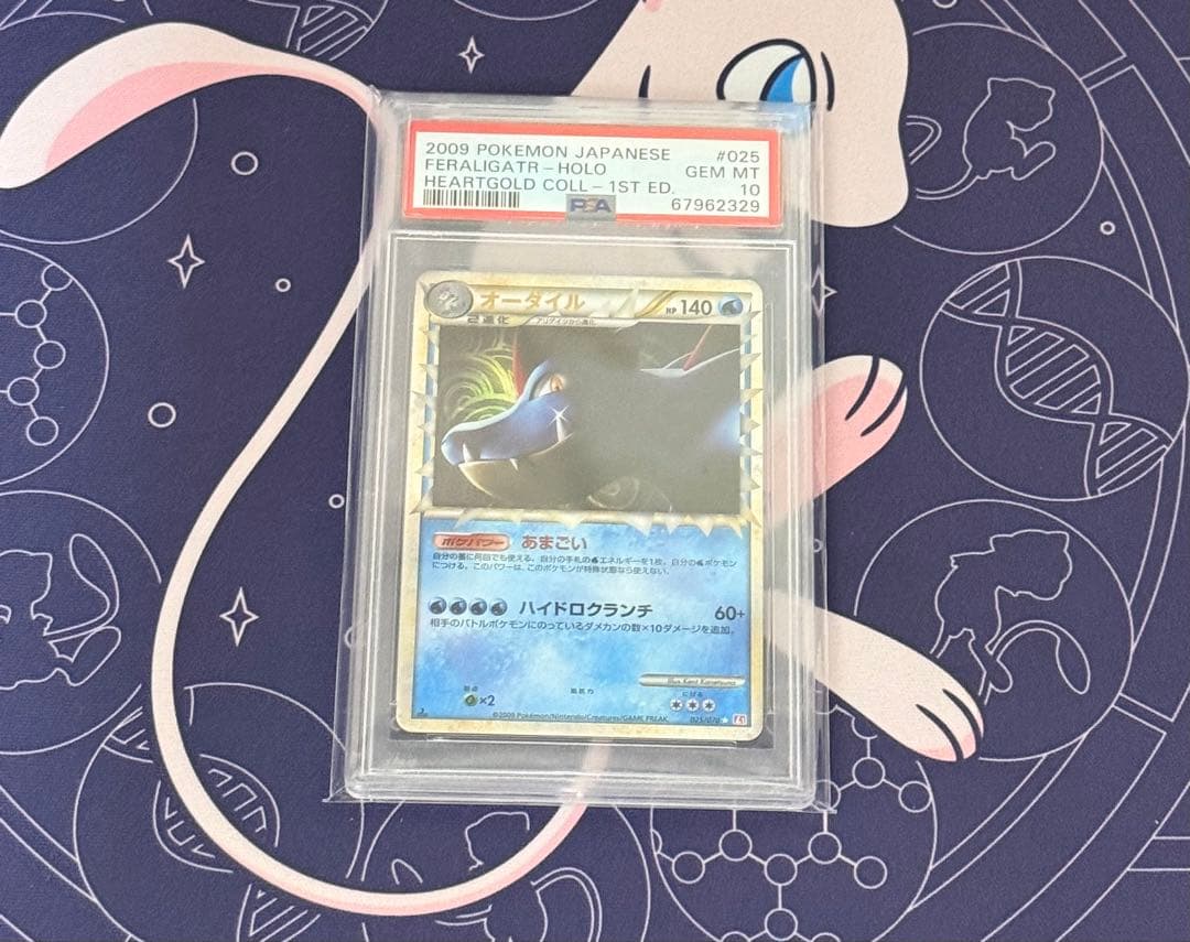 ポケモンカード オーダイル グレート ホロ PSA10