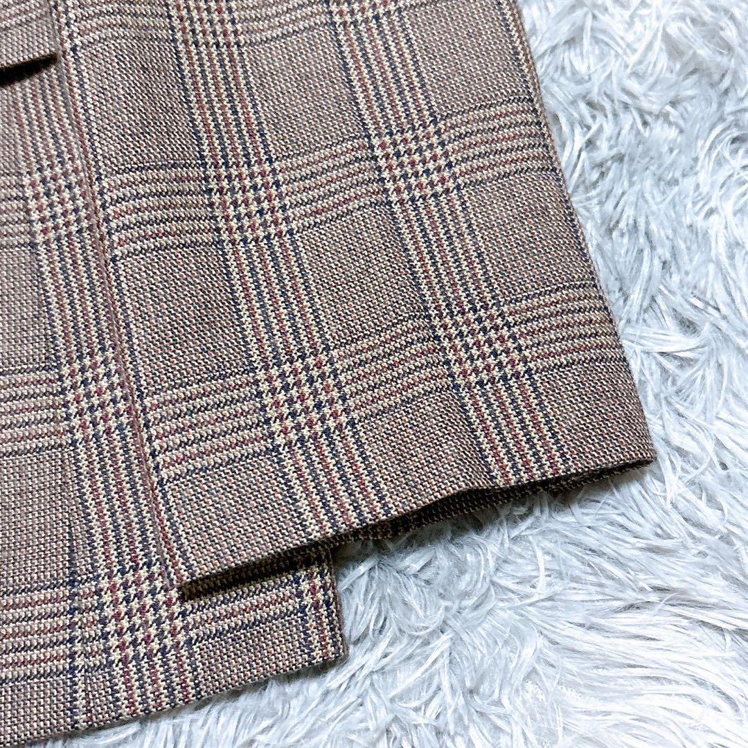 allureville ダブルブレスト テーラードジャケット (1) ブラウン系