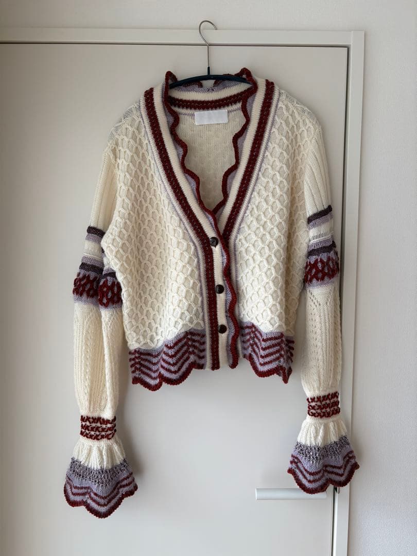 mame kurogouch カーディガン