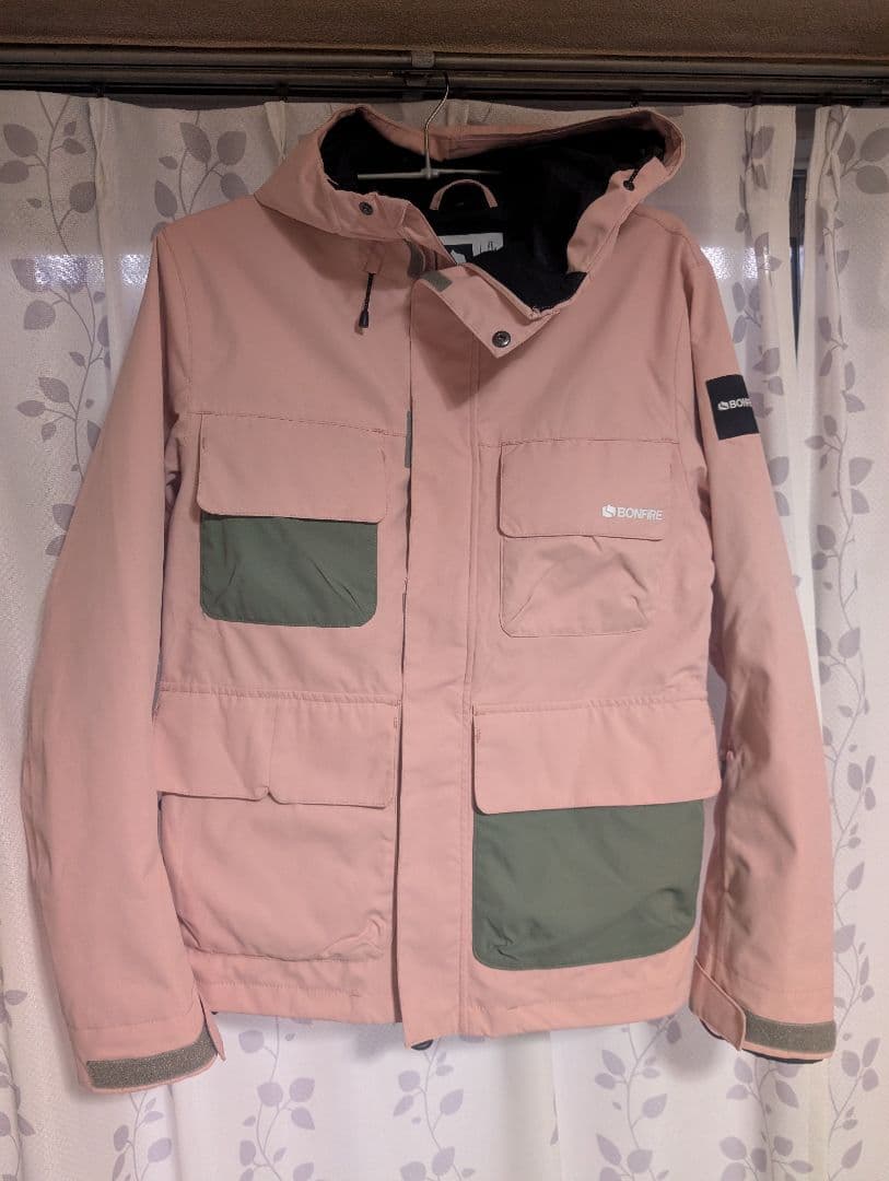スノーボードウエア ピンク BONFIRE S ジャケット ウェア 上 スキー