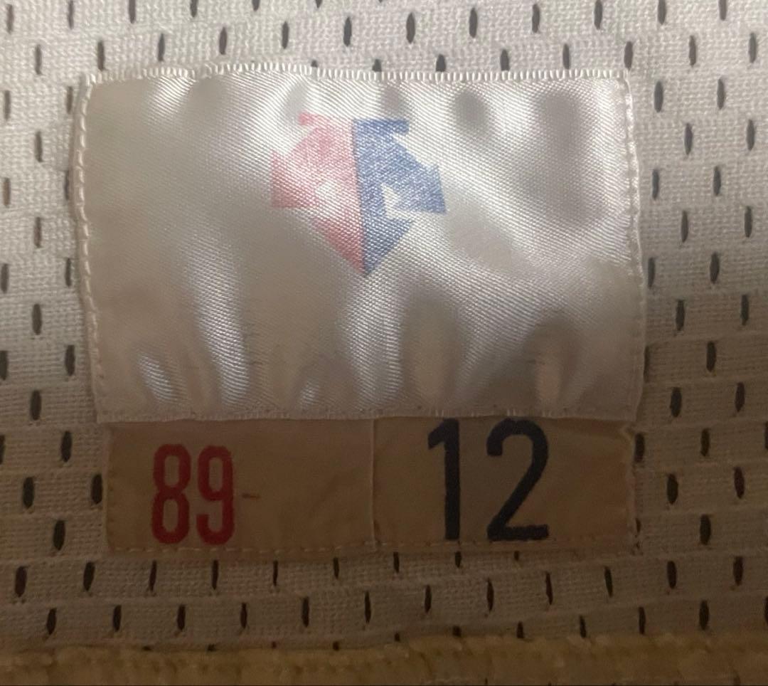 広島カープユニフォーム89年　2枚　高木　背番号12