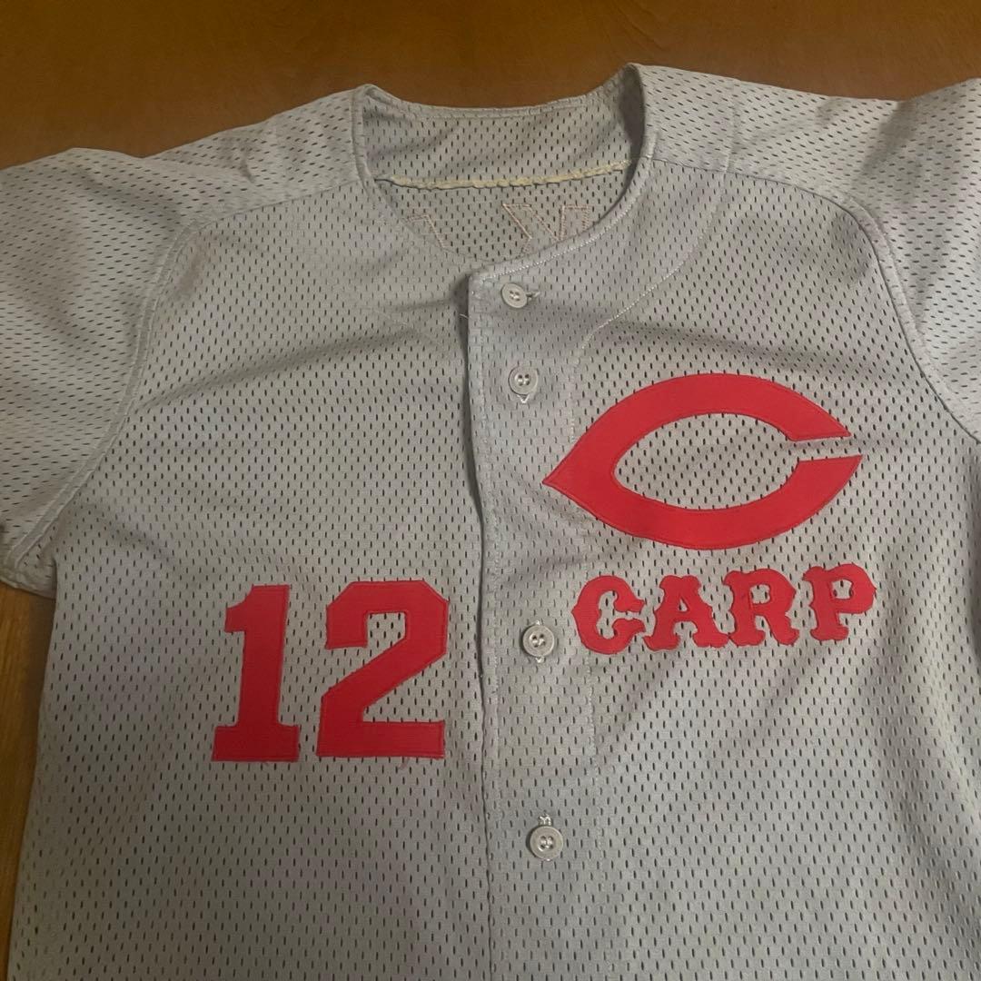 広島カープユニフォーム89年　2枚　高木　背番号12