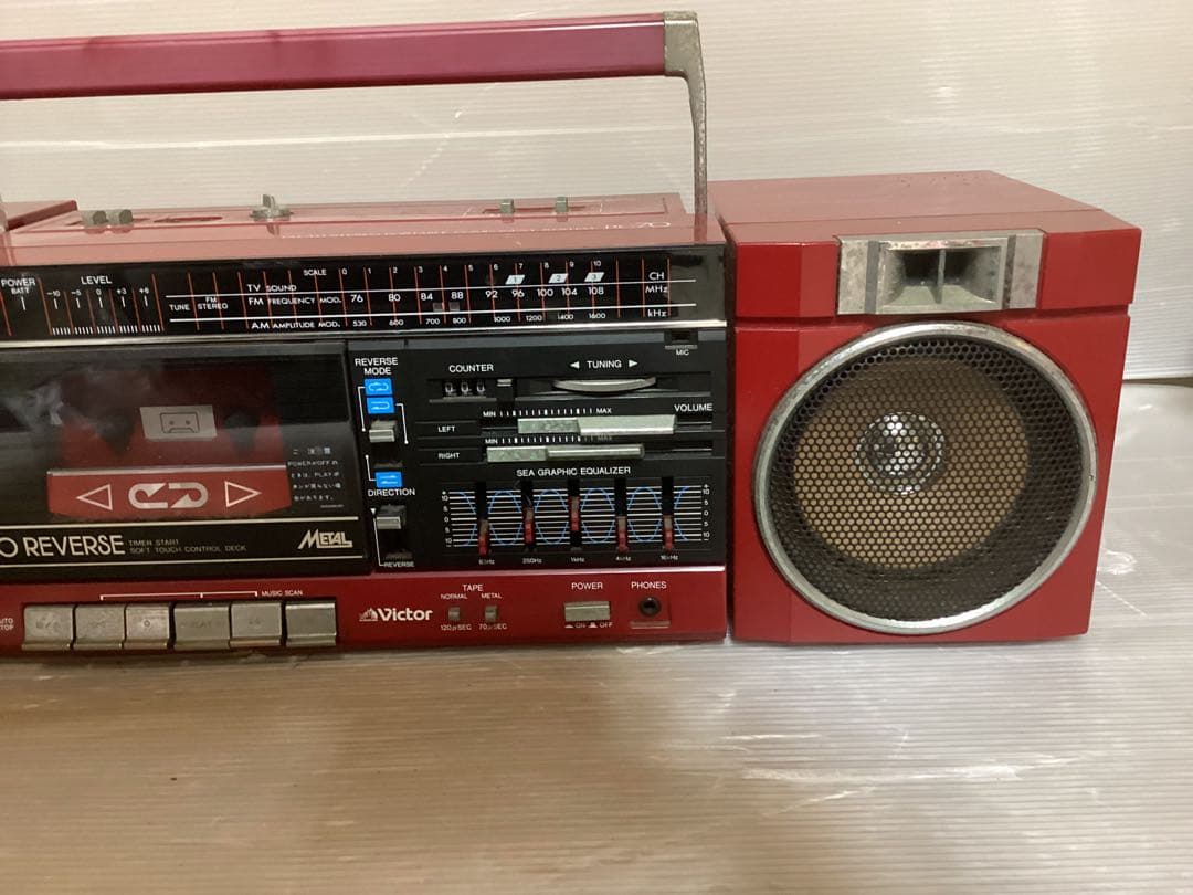 ★Victor PC-70 オートリバースラジカセ