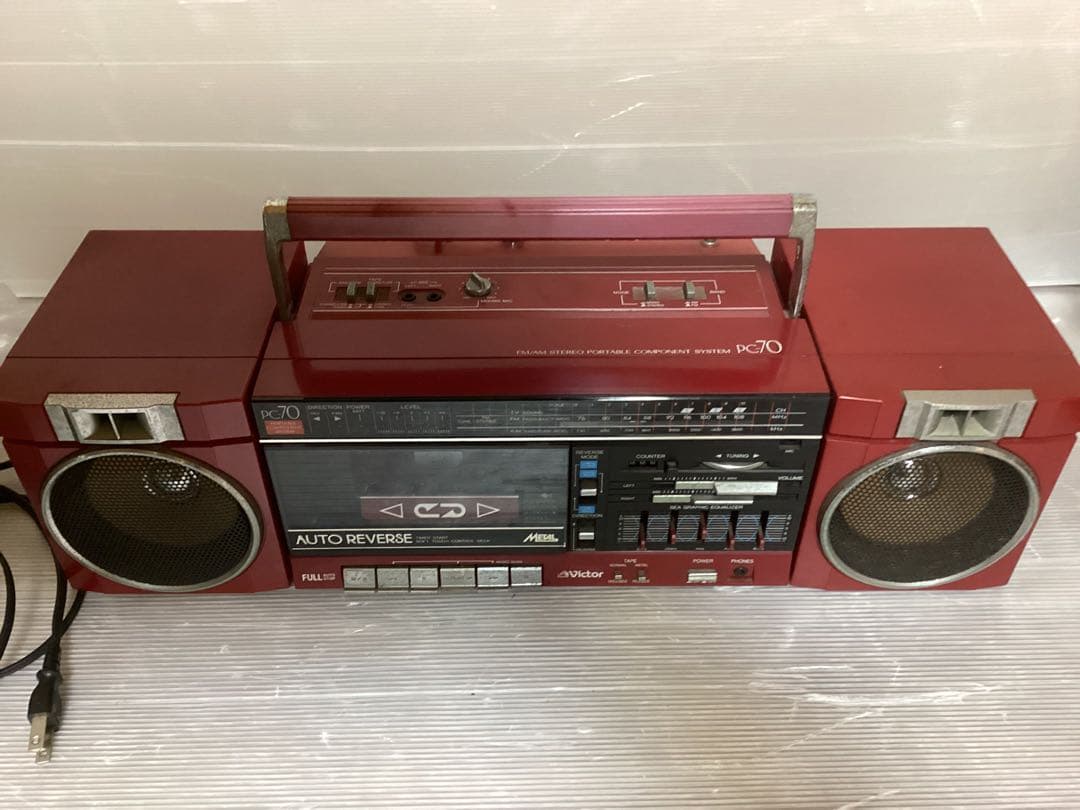 ★Victor PC-70 オートリバースラジカセ