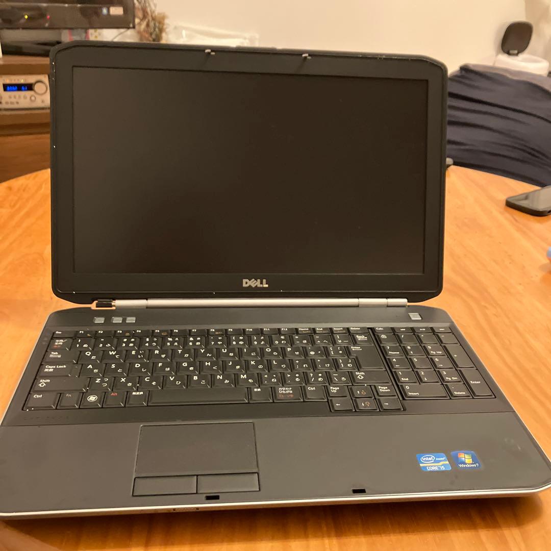DELL ノートPC CPU corei5-2520M@2.5GHz OS無し