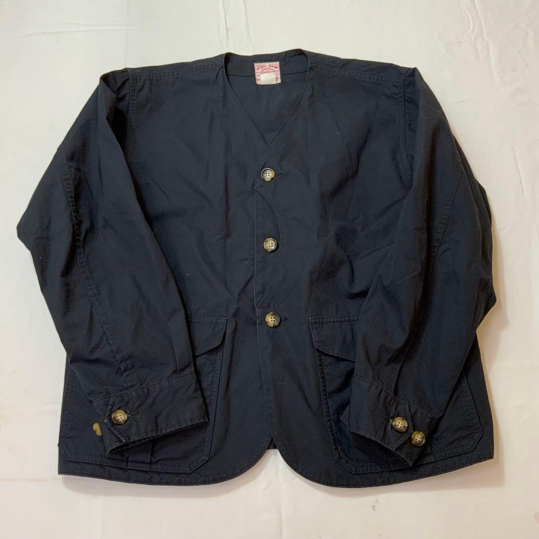 WORKERS ワーカーズ ノーカラー シャツジャケット 38