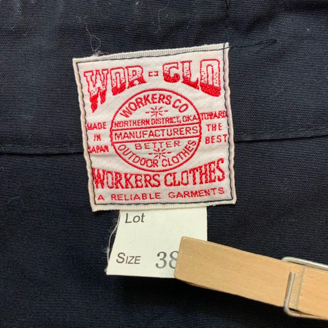 WORKERS ワーカーズ ノーカラー シャツジャケット 38