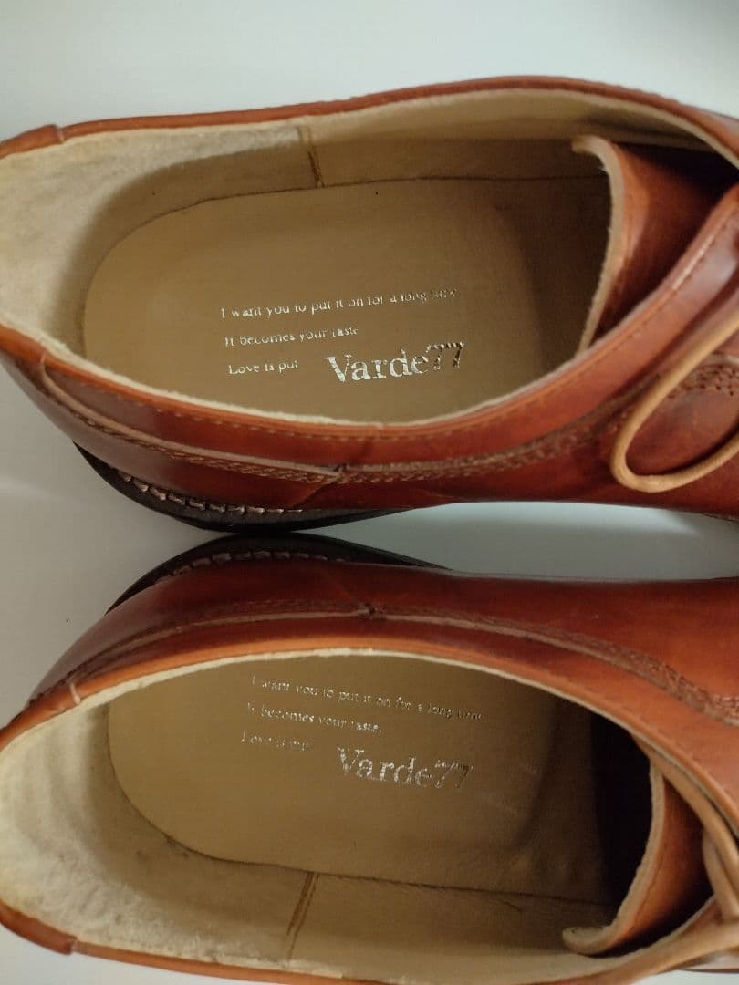 Varde77 ブラウンシューズ未使用品