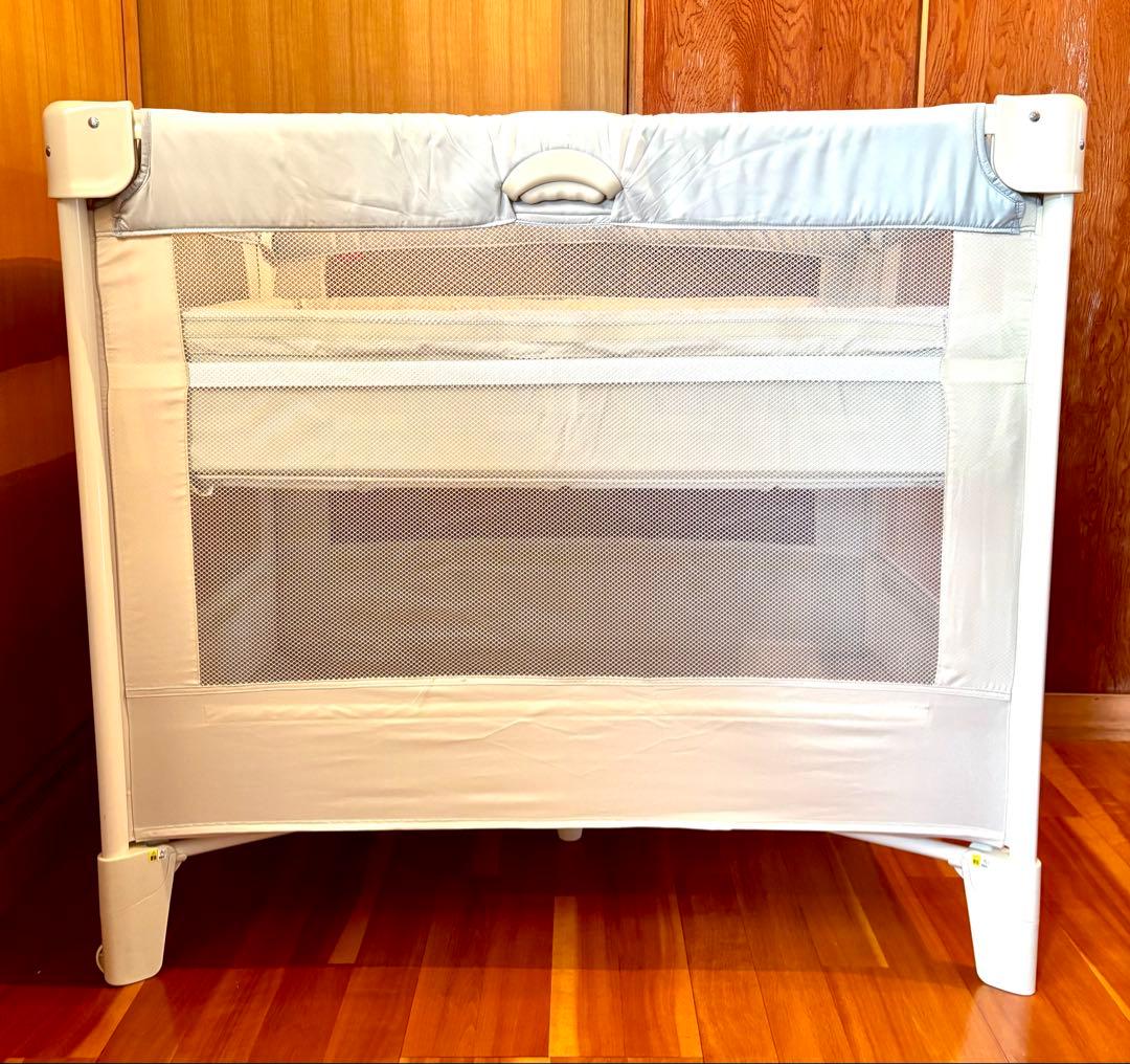 Aprica ベビーベッド ココネルエアー 折りたたみ収納可能