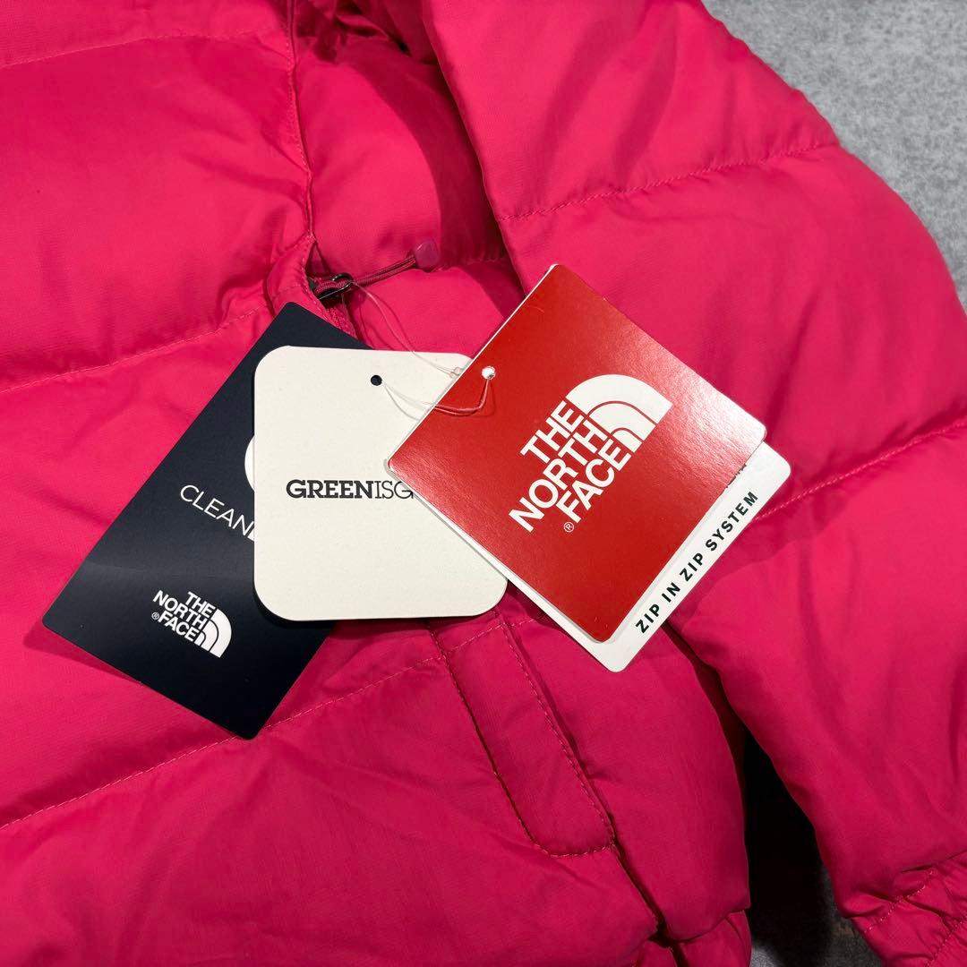 【新品未使用品】ノースフェイス アコンカグア フーディー キッズダウンジャケット