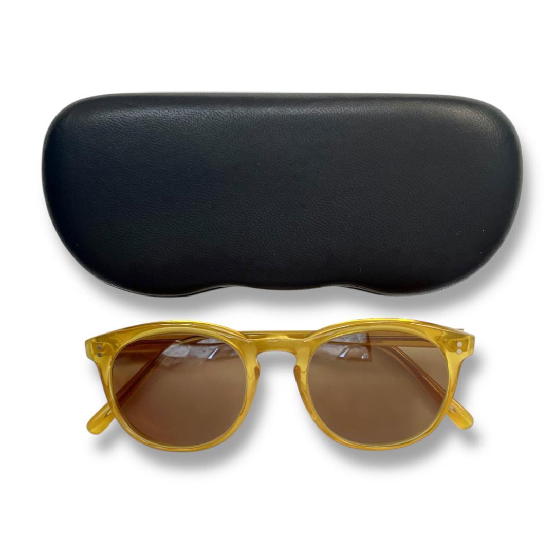 白山眼鏡 MAYFAIR Model らん甲 イエロー メイフェア