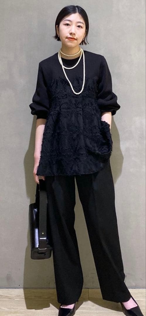 アダムエロペ　ジャカードビスチェコンビ　プルオーバー